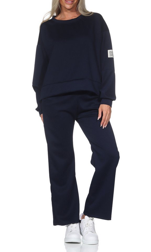 simaranda Jogginganzug Damen Jogginganzug 9 36-40 Dunkelblau Bild 5