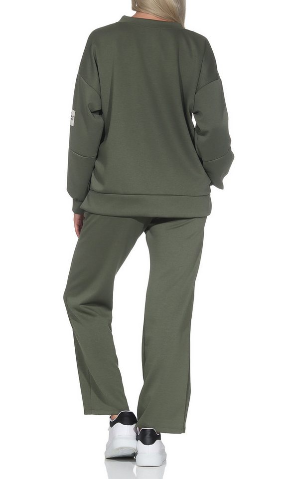 simaranda Jogginganzug Damen Jogginganzug 9 36-40 Olive Bild 2