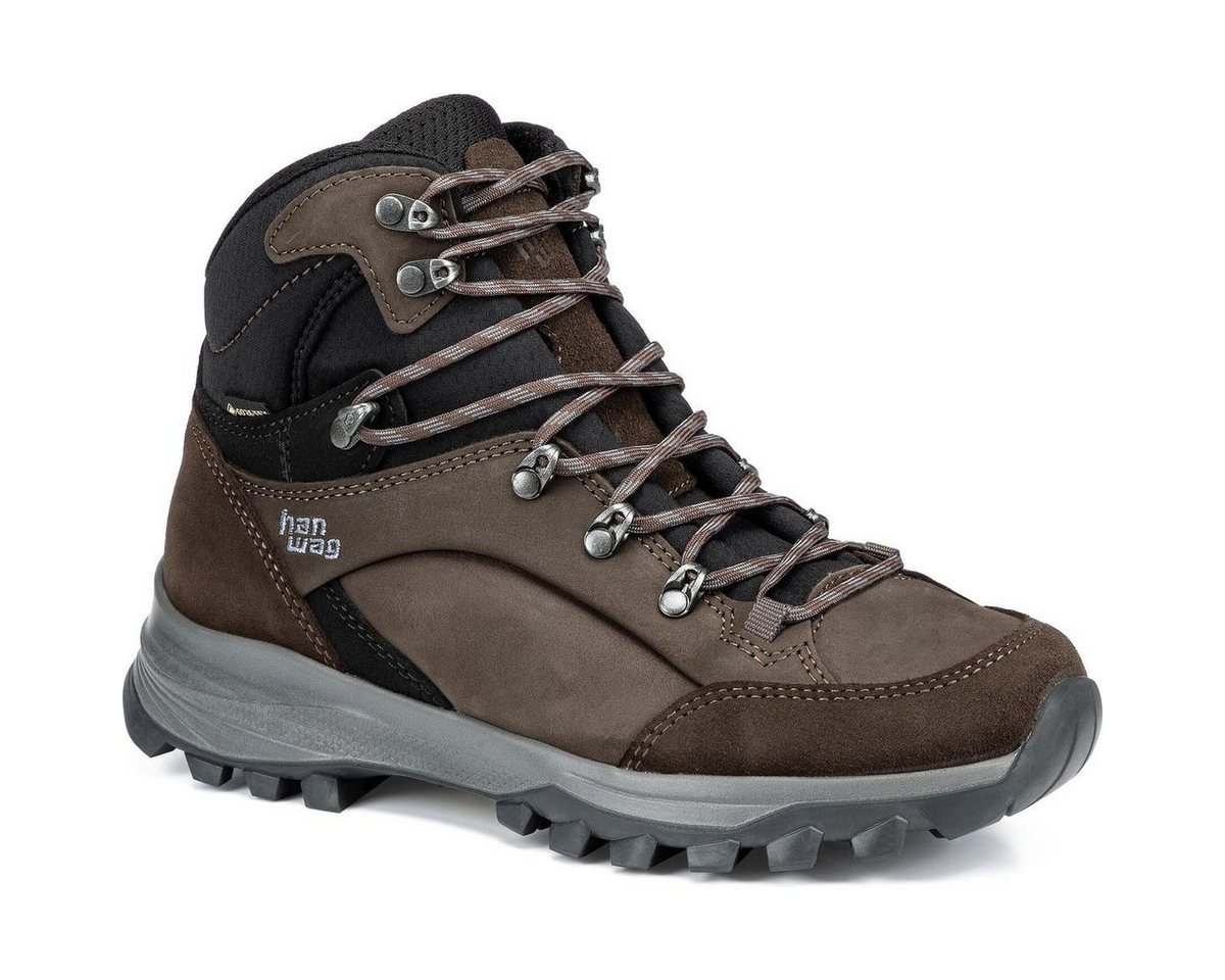Hanwag Banks Lady GTX Hikingschuh Damen-Wanderschuh mit hochwertigem Nubukleder, wasserdichtem Gore-Tex Bild 2