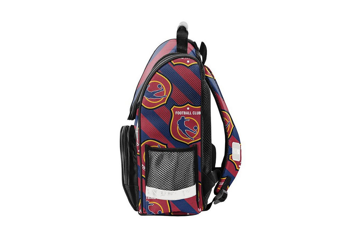 PASO Schulrucksack Mega-Set Football Club 8-tlg. (Rucksack + Turnbeutel + Federmäppchen + Lunchbox + Trinkflasche + Sporttasche + Etui + Geldbörse, 8-tlg) Bild 5
