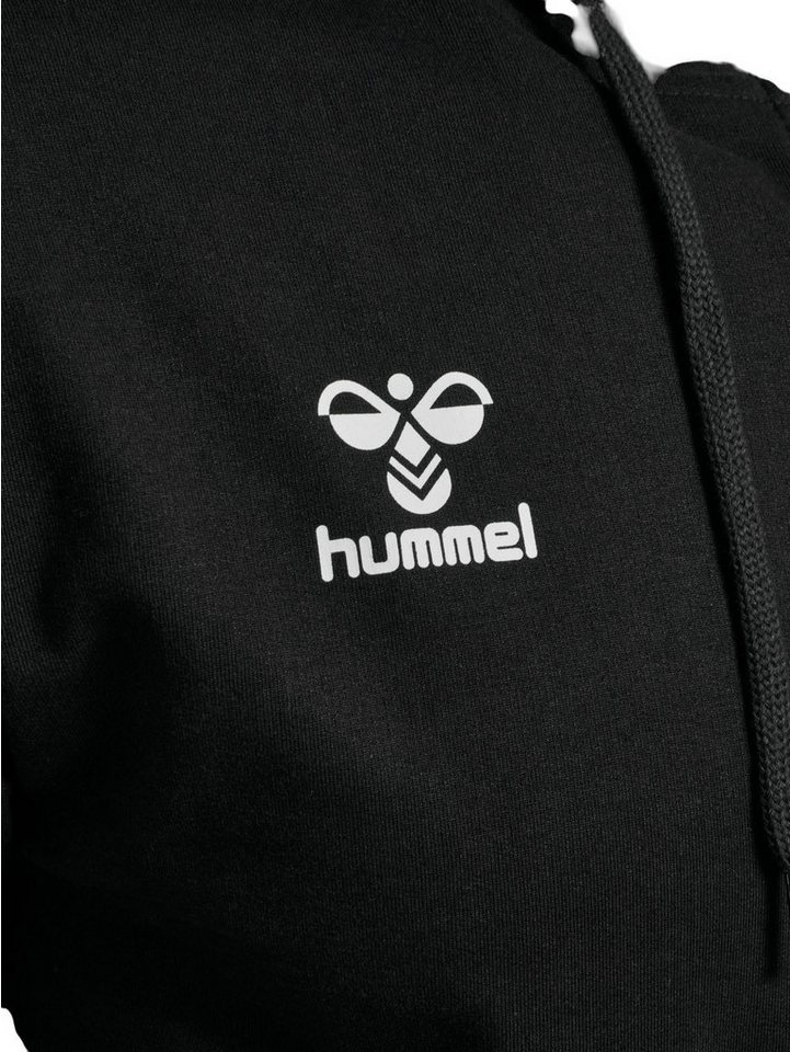 hummel Trainingsjacke hmlGO 2.0 Chevron Full-Zip Hoodie (Baumwolle, mit Kapuze) schwarz