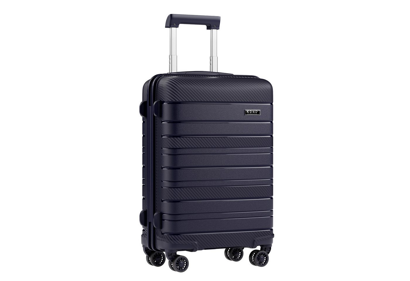 KONO Hartschalen-Trolley (20/24/28 Zoll), Leichter PP-Reisekoffer mit TSA-Schloss Bild 4