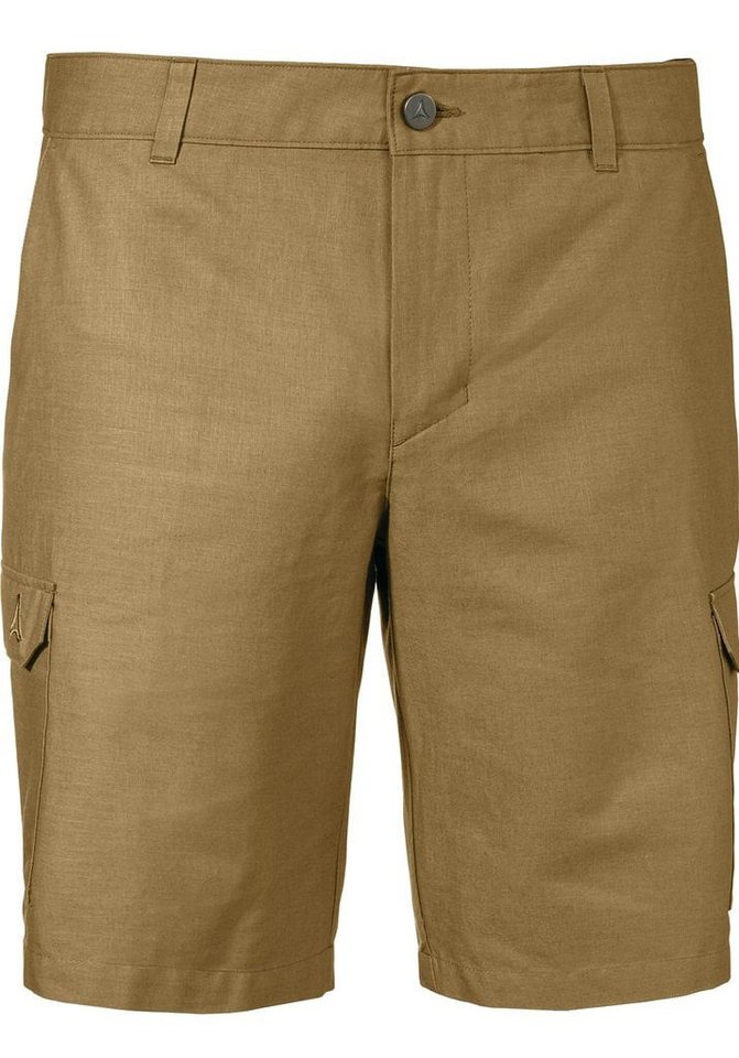 Schöffel Trekkinghose Reise-Wanderhose Turin (hoher Tragekomfort) kurz braun Herren