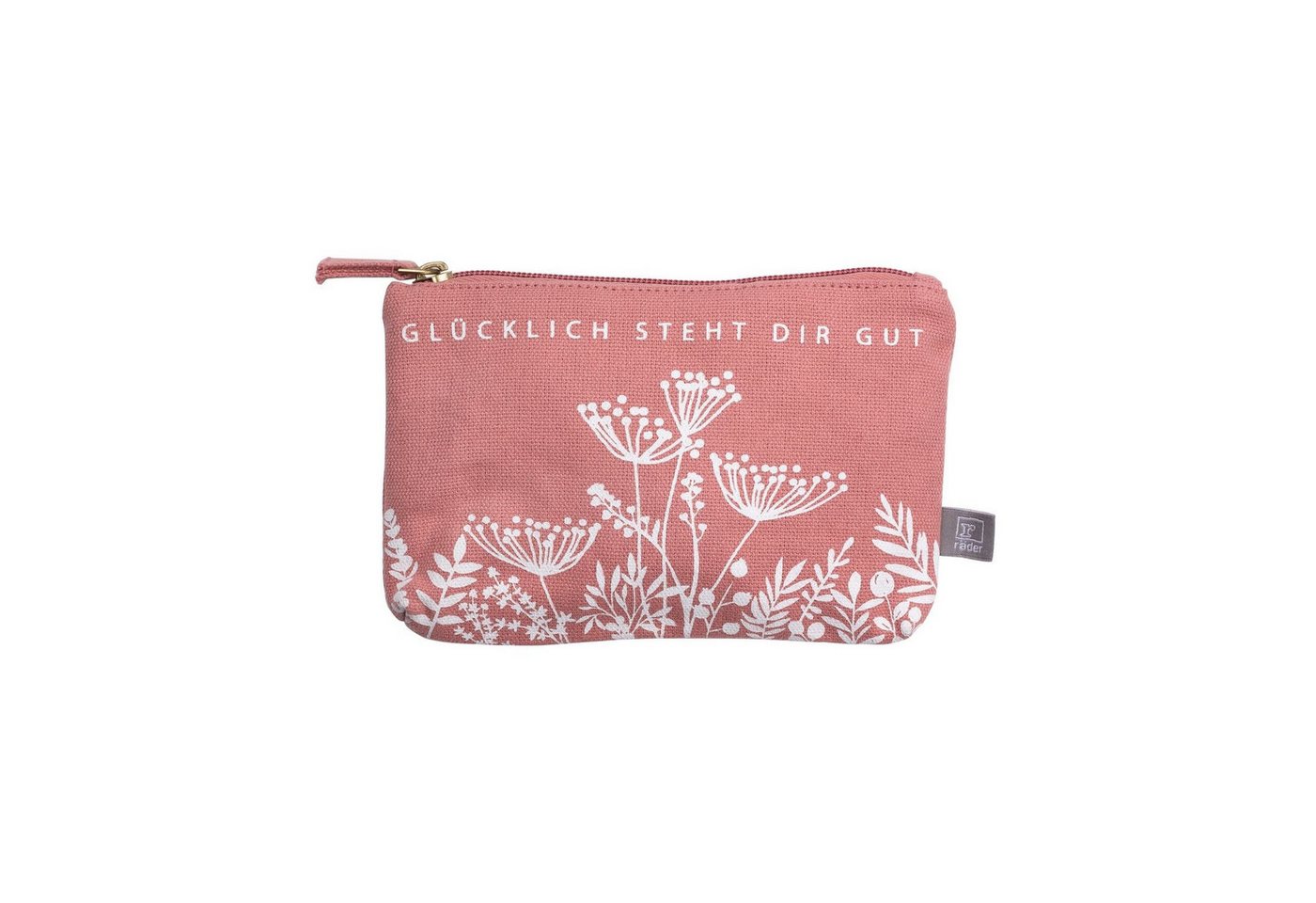 Räder Kosmetiktasche Räder Kosmetiktasche ""Glücklich steht dir gut