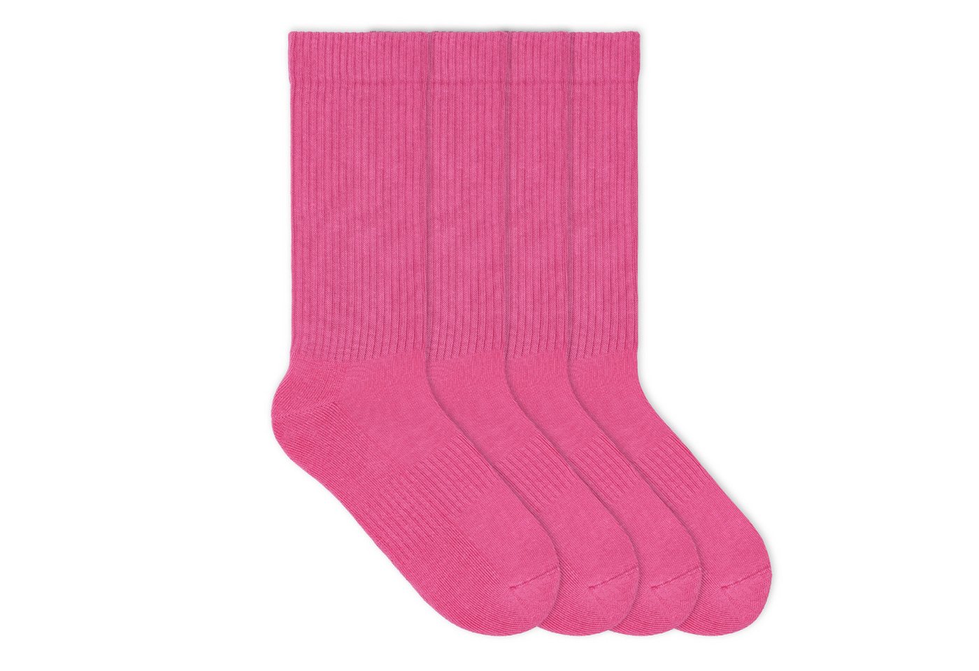 von Jungfeld Tennissocken CASUAL CLASSIC Bio-Baumwolle 36-46 Unisex 2 Paar (2-Paar, 2er-Pack) Sportsocken mit verstärkter Ferse & Fußsohle für Damen & Herren Bild 3