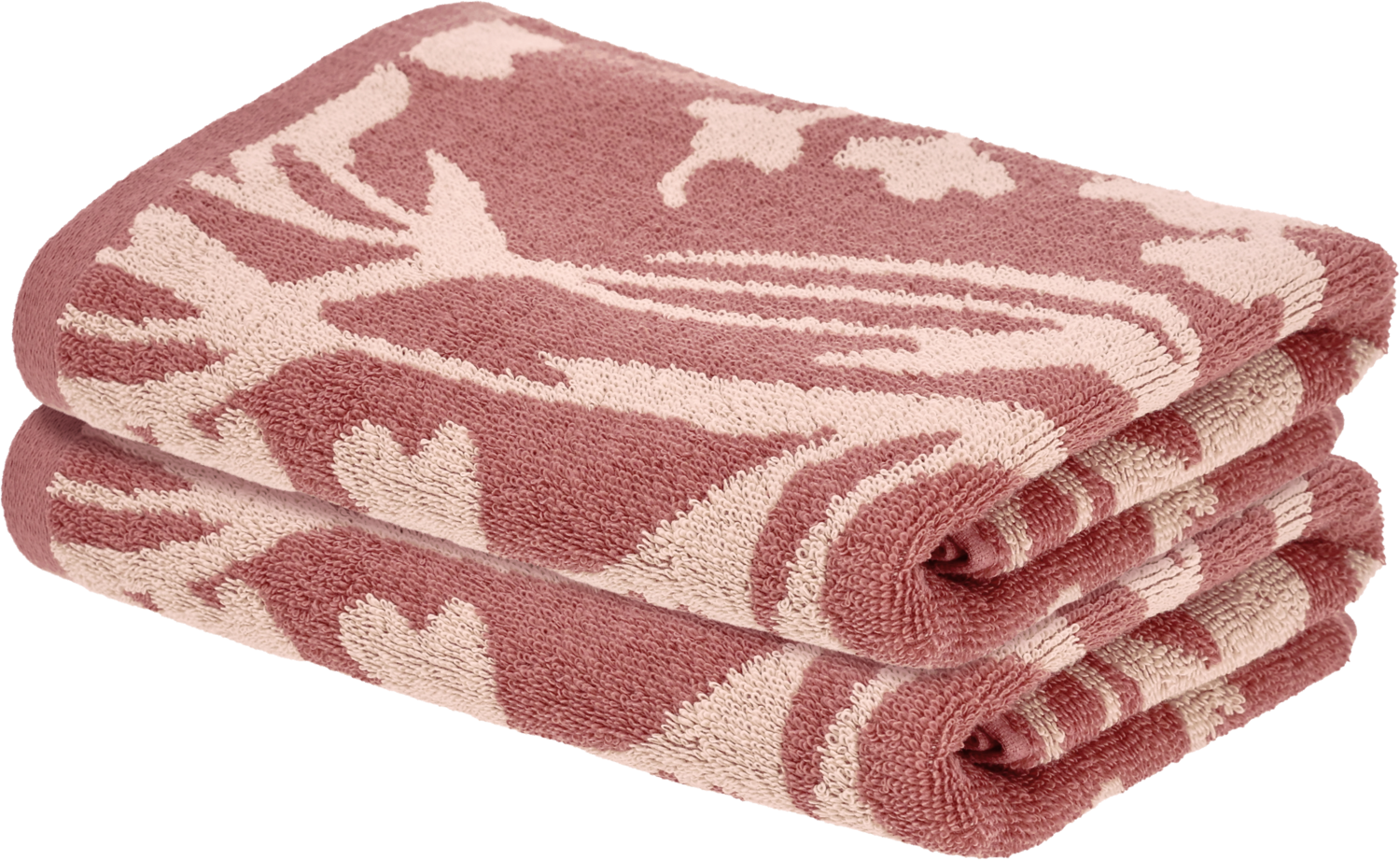 LIVARNO® Frottier-Handtücher, 2 Stück, 50 x 100 cm (Blume) Bild 4