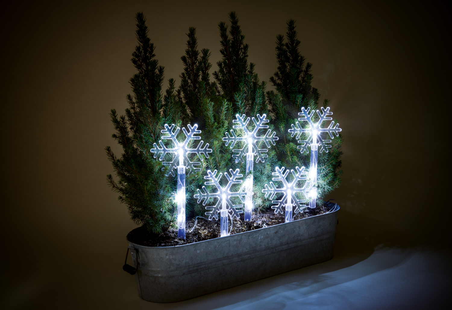 LIVARNO® LED-Leuchtstäbe (Schneeflocke) Bild 3