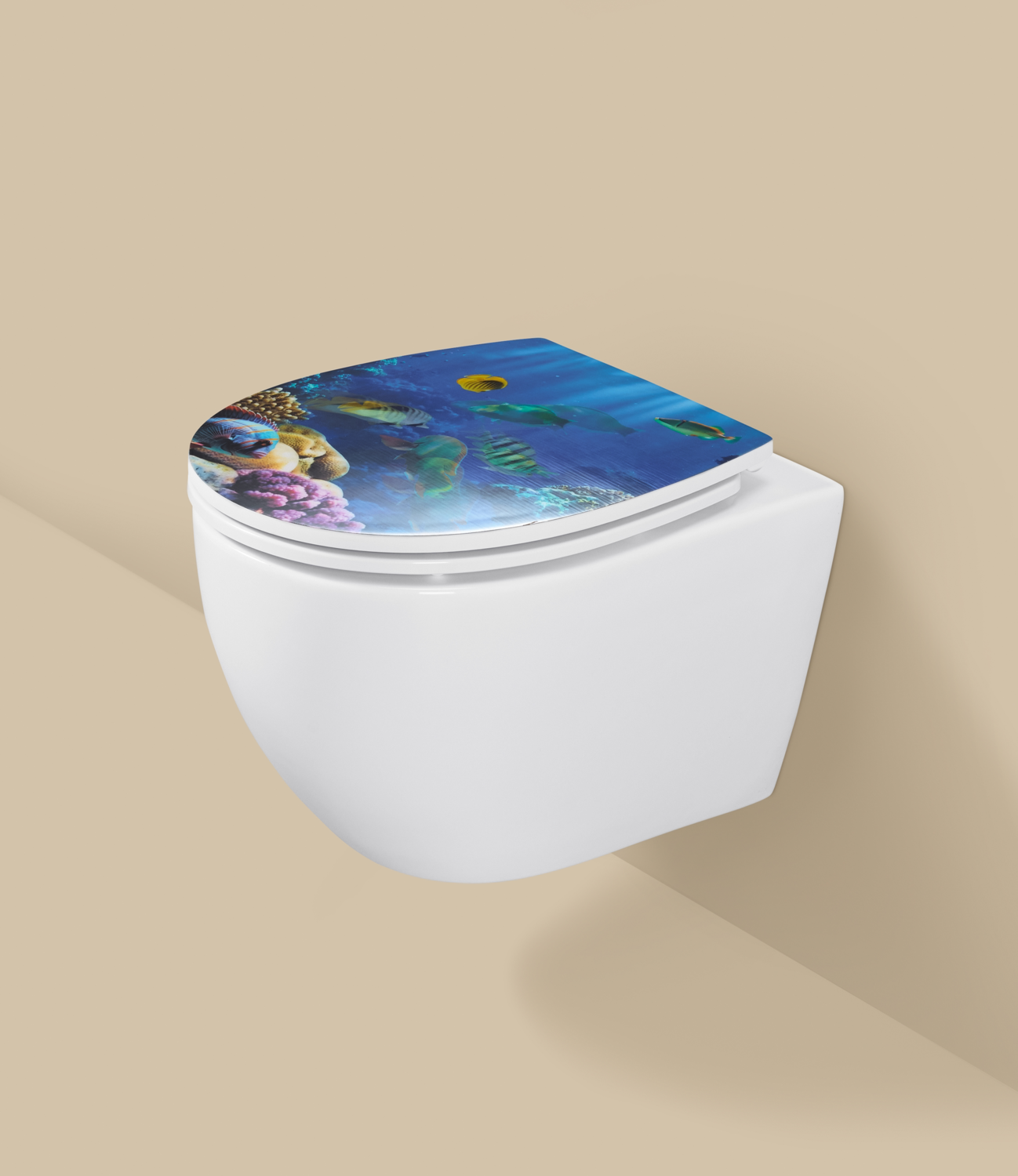 LIVARNO® Premium WC-Sitz (Fische) Bild 2