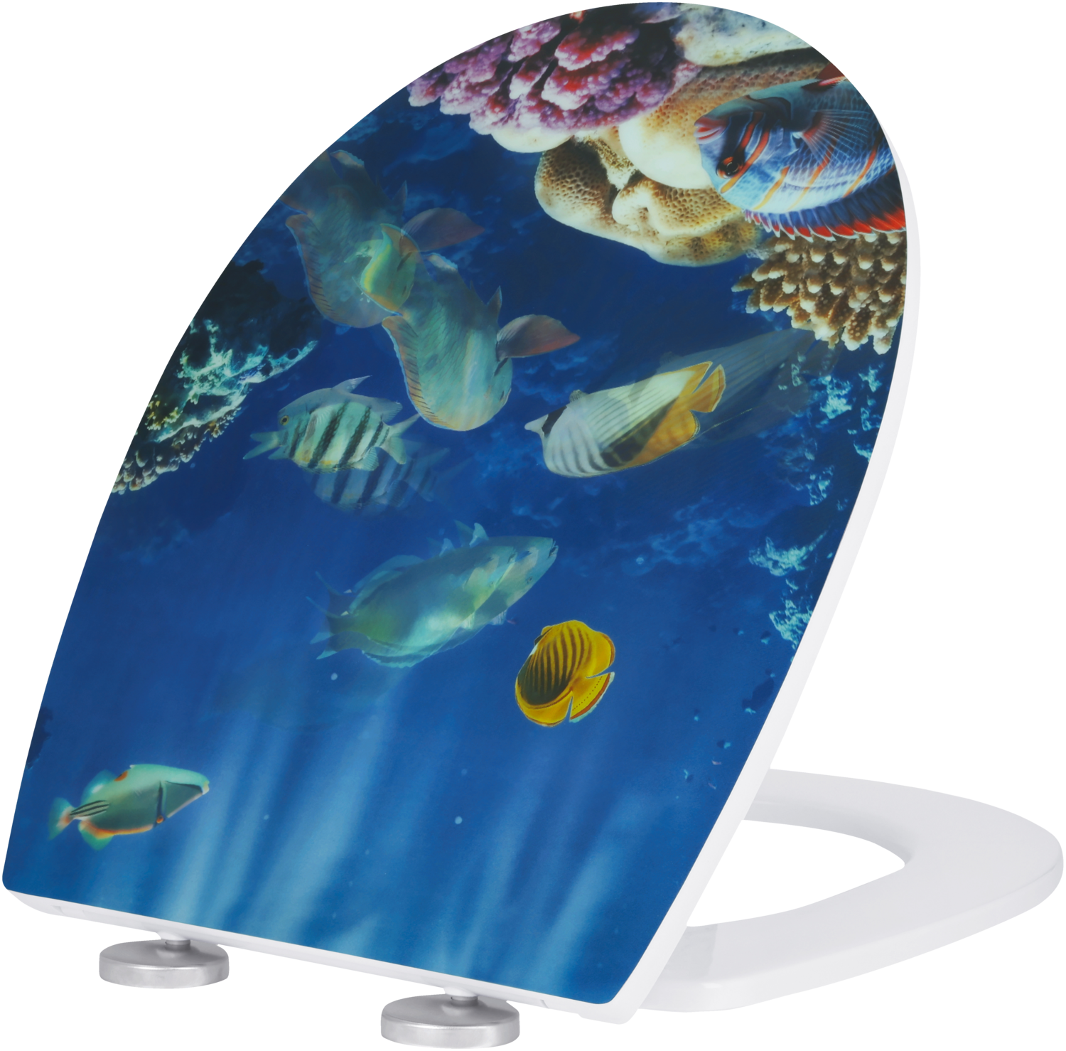 LIVARNO® Premium WC-Sitz (Fische) Bild 4