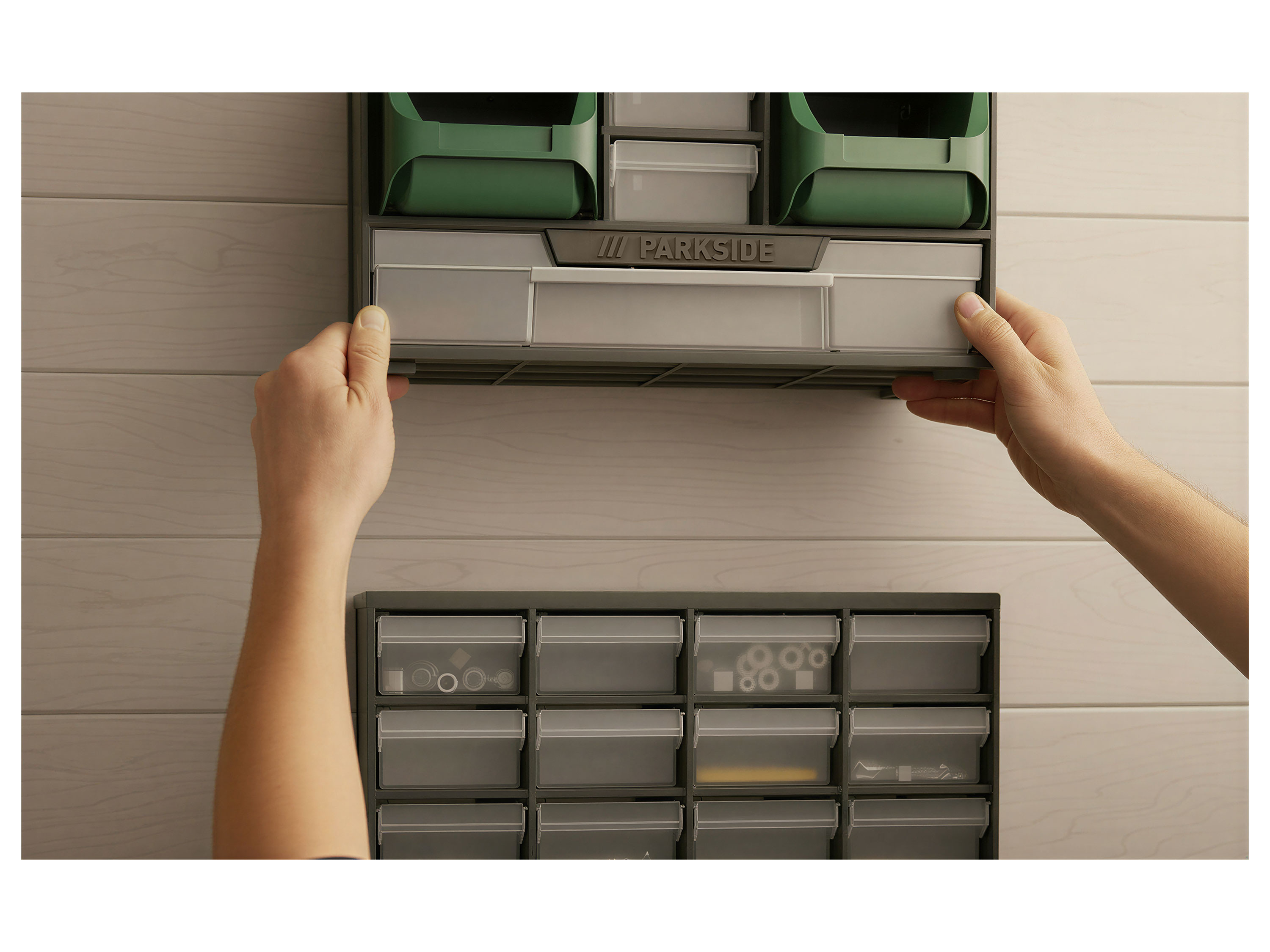 PARKSIDE® Kleinteile-Magazin (Kleinteilemagazin 33 Fächer) Bild 2