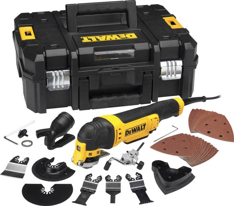 [neuwertig] B-ware Dewalt Dwe315kt Dwe315kt-qs Multifunktionswerkzeug Elektro Inkl. Zubehör 300 W