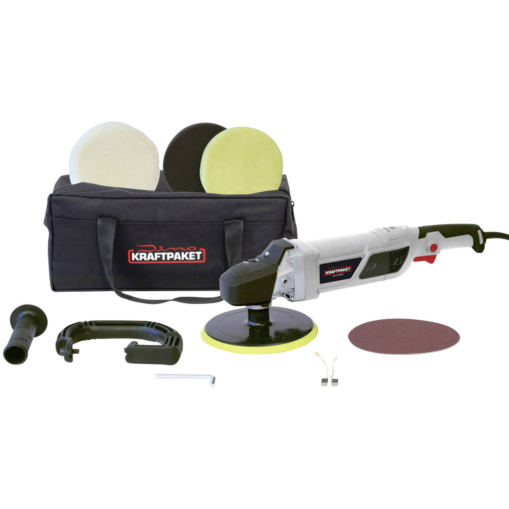 Dino Kraftpaket Rotation 640228 Rotationspoliermaschine 230 V 1500 W 400 - 3000 U/min 150 Mm