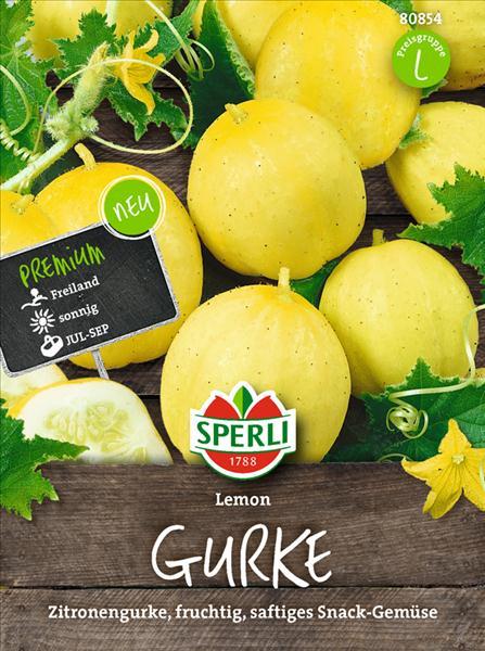 Sperli Zitronengurken Lemon - Gemüsesamen
