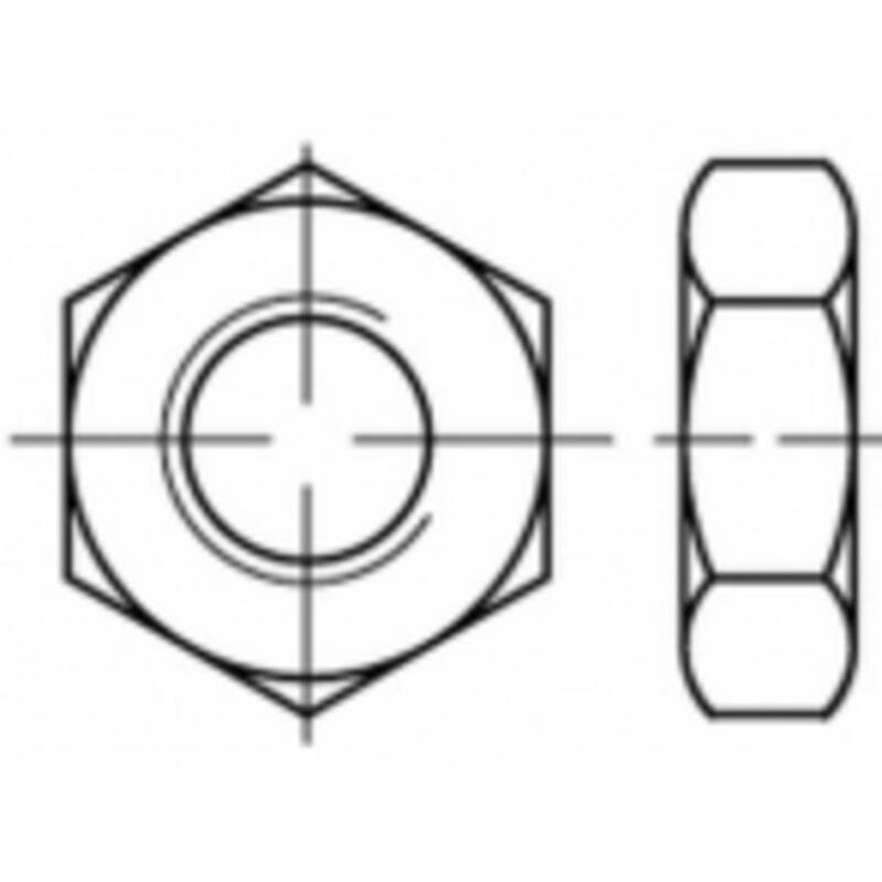 [gebraucht] B-ware Toolcraft I 4035 Messing Befestigungselement M 12 Verbindungselement 100st
