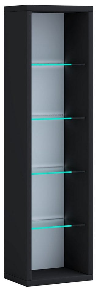 VCM Holz CD DVD Regal Bücherregal Aufbewahrung Maße H. 77 x B. 21 x T. 14 cm Standregal - Rasato L