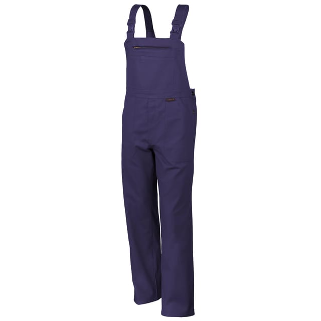 QUALITEX HIGH QUALITY WORKWEAR Latzhose classic hydronblau Damen: 36 Herren: 42
