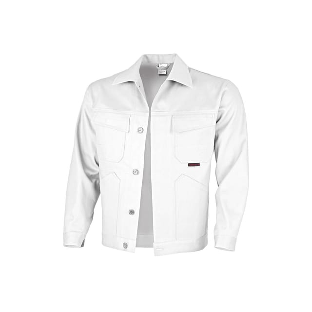 QUALITEX HIGH QUALITY WORKWEAR Bundjacke classic weiß Damen: 40 Herren: 46