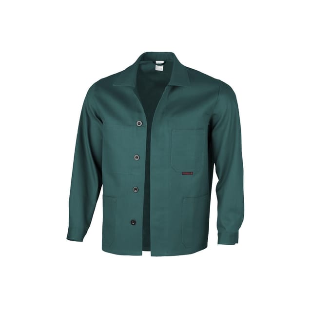 QUALITEX HIGH QUALITY WORKWEAR Langjacke classic grün Damen: 44 Herren: 50