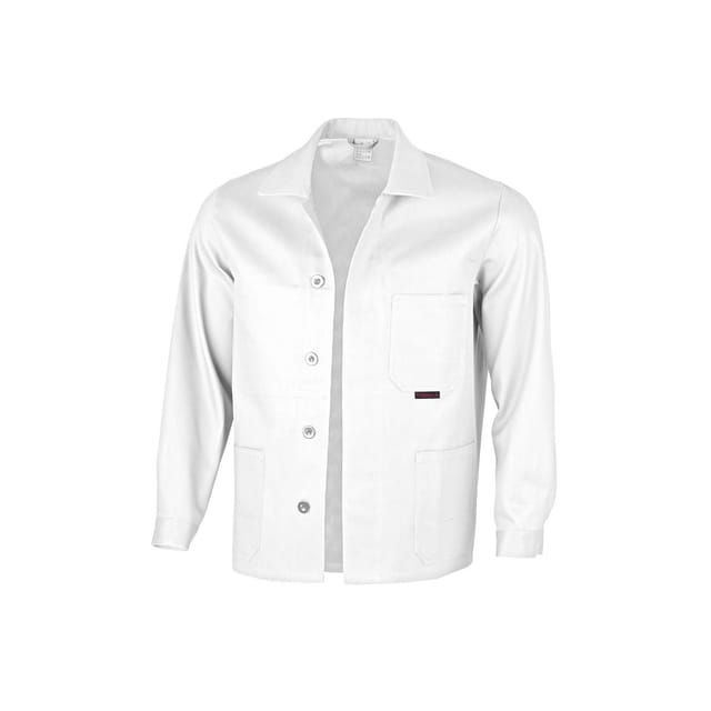 QUALITEX HIGH QUALITY WORKWEAR Langjacke classic weiß Herren: 98