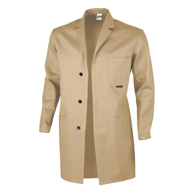 QUALITEX HIGH QUALITY WORKWEAR Berufsmantel classic khaki Damen: 52 Herren: 58