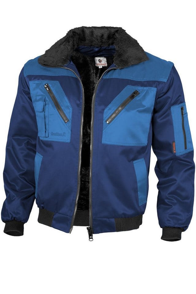 QUALITEX HIGH QUALITY WORKWEAR Pilotenjacke pilotenjacke marine/royal Damen: 56 Herren: 3XL