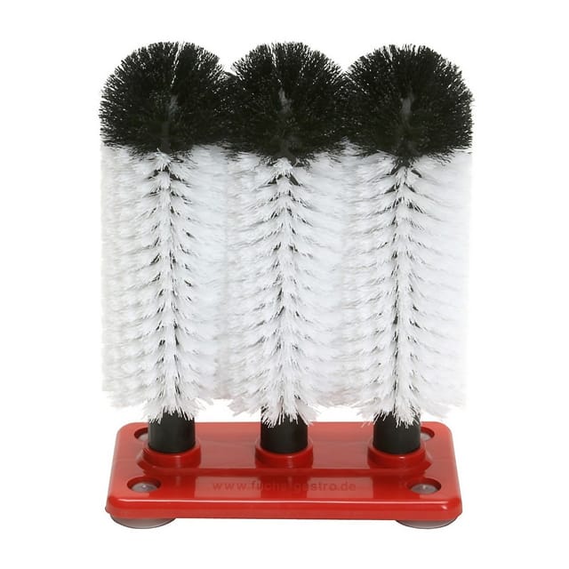 Gläserspülbürste, Gläserspülbürstengarnitur Profis - GR-3 - 3 x 24 cm