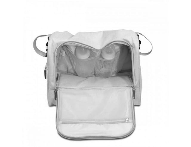 Cangaroo Wickeltasche Jossie Wickelunterlage, Reißverschluss, Gurt verstellbar schwarz