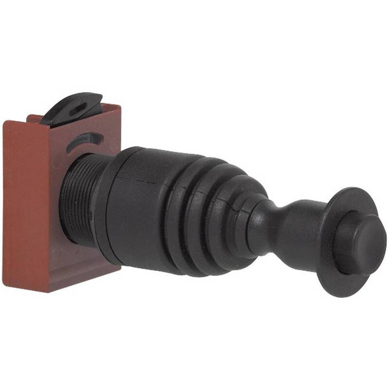 [neuwertig] B-ware Baco Joystick Schalter Balmv2f Lmv2f Befestigungsadapter Schwarz 22,3 Mm Ip65