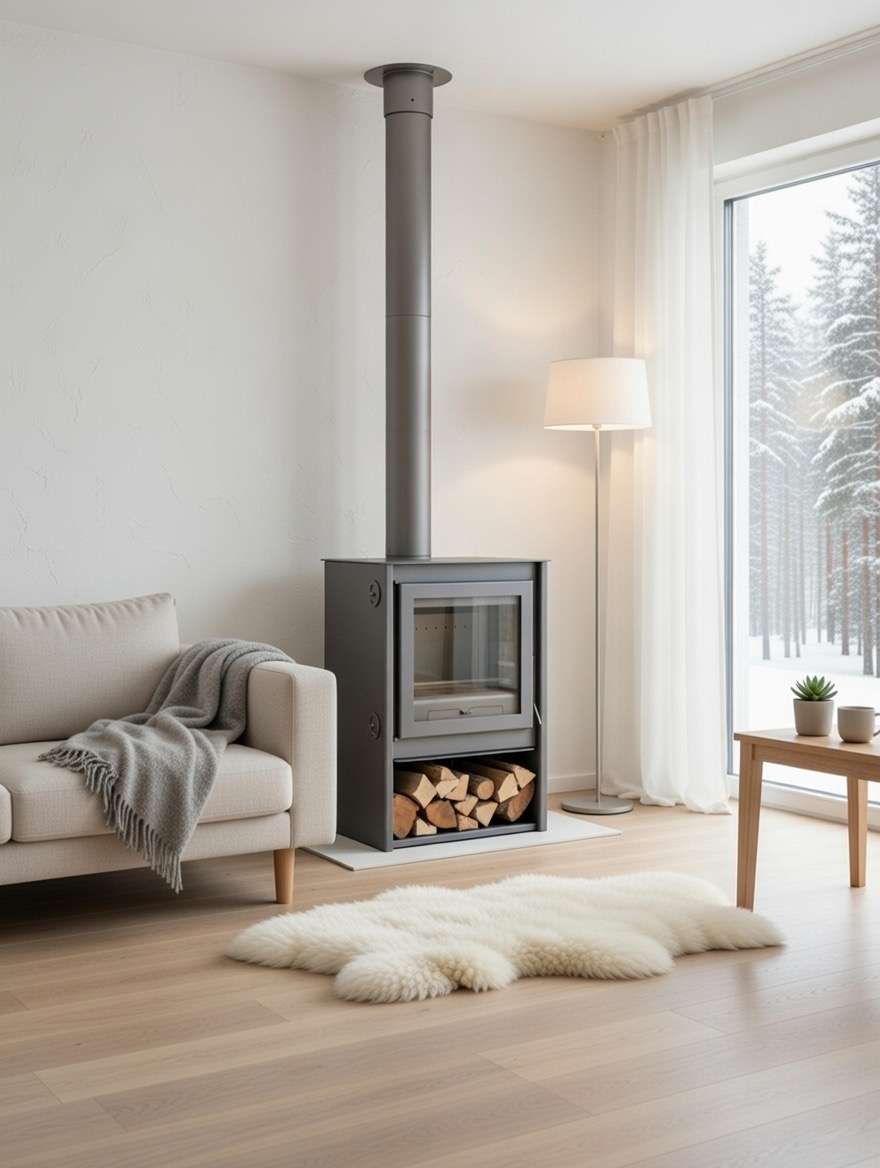 Kaminofen Holzofen Milano