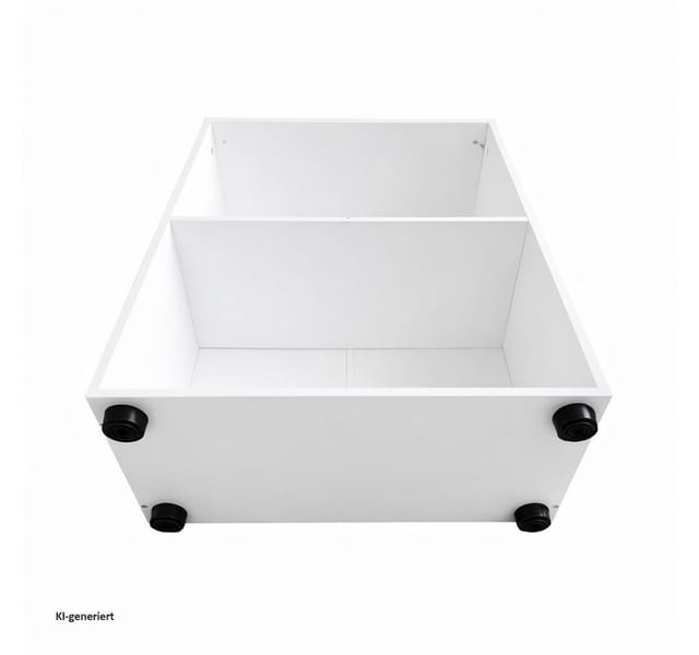 HTI-Living Standregal Nina mit 2 Fächern Weiß