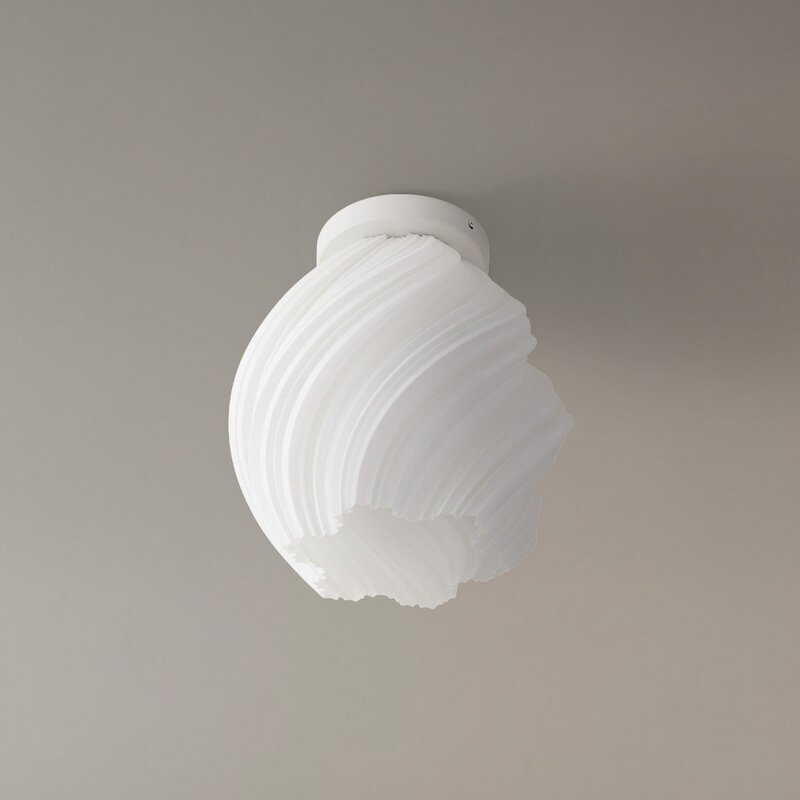 [neuwertig] B-ware Lindby Deckenleuchte Lampe Nuvia Weiß 3d Druck Höhe 32 Cm Beleuchtung