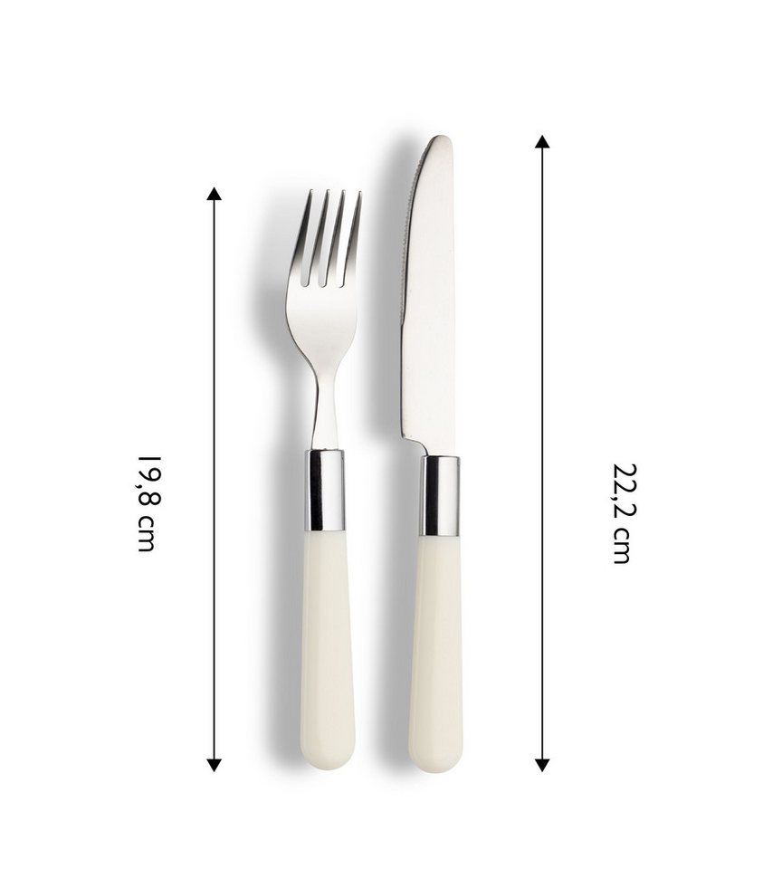 Bistro Besteck-Set 16tlg - creme Bild 2