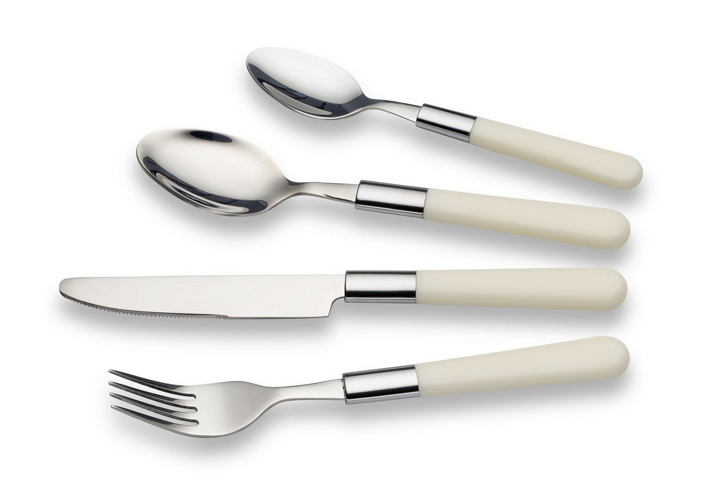 Bistro Besteck-Set 16tlg - creme Bild 3