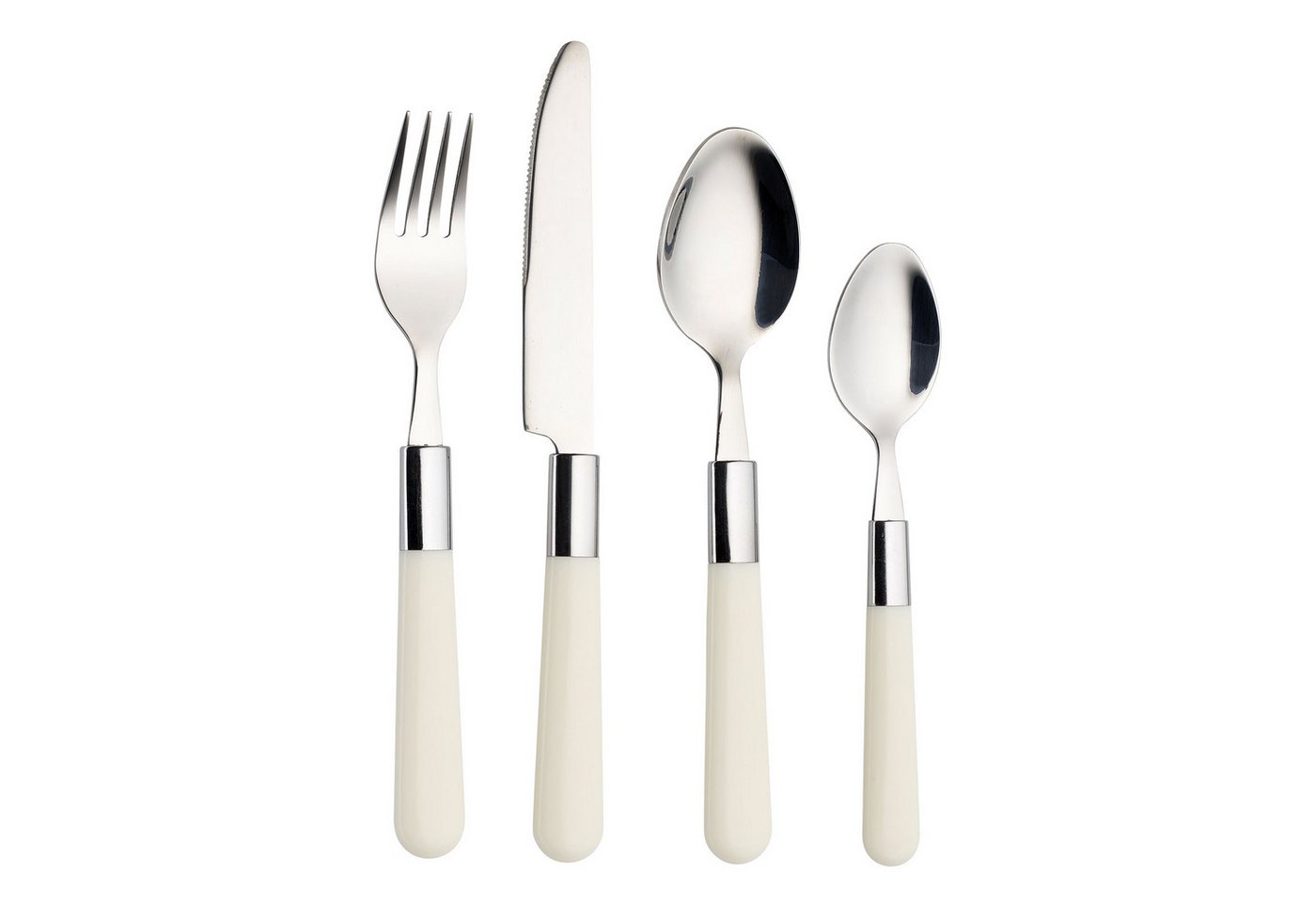 Bistro Besteck-Set 16tlg - creme Bild 5