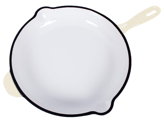 Gusseisen Bratpfanne creme