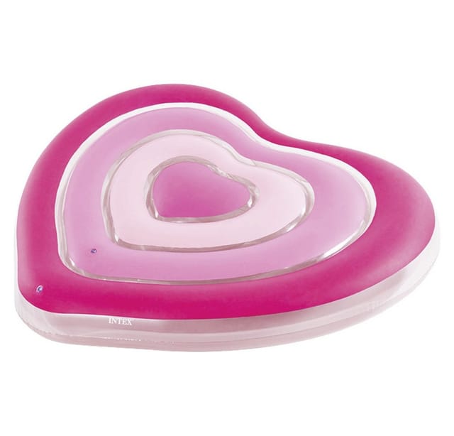 INTEX 58727EU - Schwimminsel - Sweetheart (155x135x25cm) Herz Luftmatratze Floater