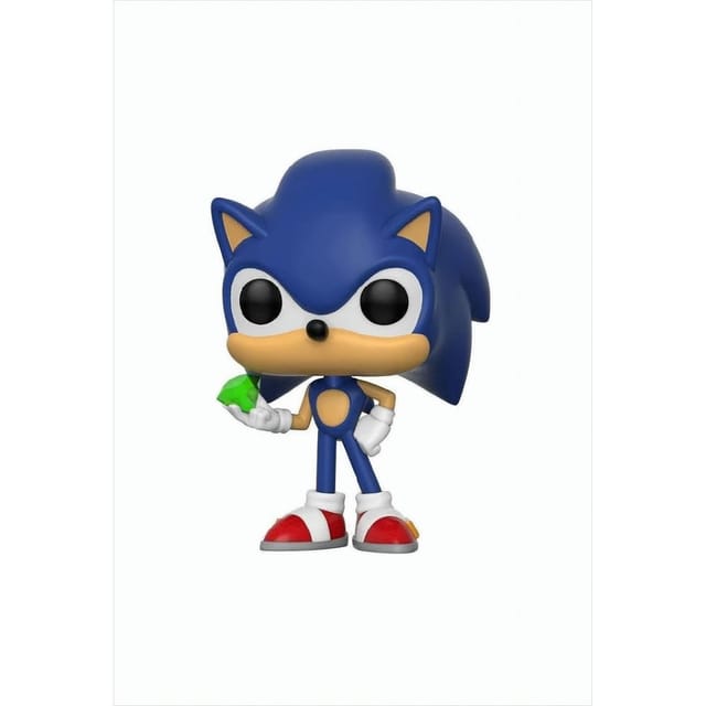 Funko Pop - Sonic The Hedgehog - Sonic mit Smaragd 9cm