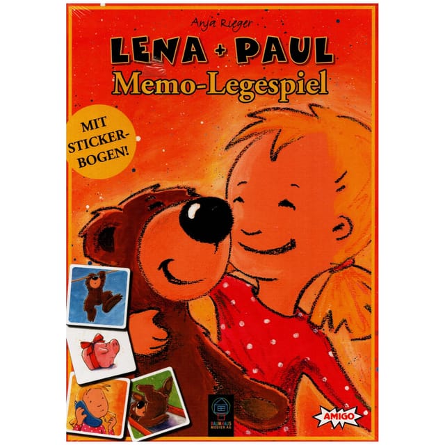 2425 - Amigo Spiele - Lena + Paul Memo-Legespiel