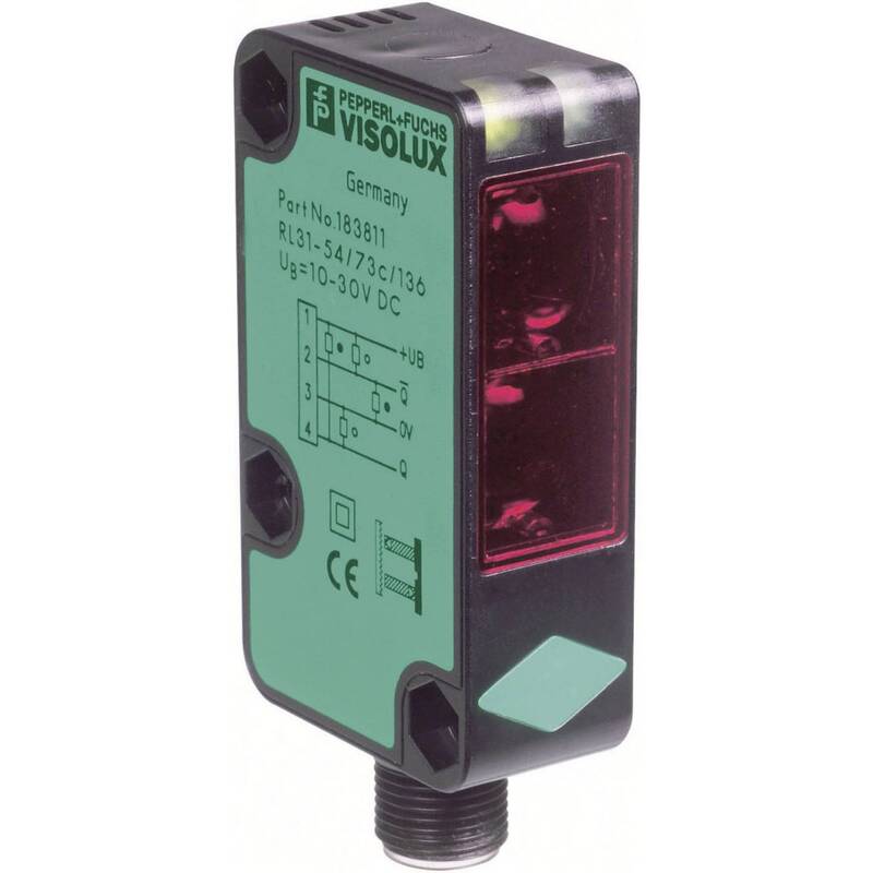 [neuwertig] B-ware Optosens Reflexionslichtschranke Sensor Rl31-54/73c/136 M12 4p Kompaktgehäuse
