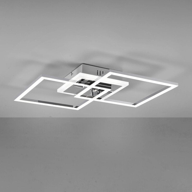 [gebraucht] B-ware Deckenleuchte Wandleuchte Led Venida Chrom Leuchte Dimmbar Modern Funktional