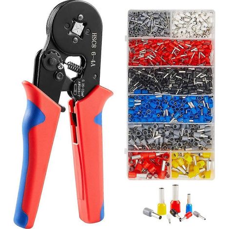 Crimping Tools Wire Pliers - 1250 Pcs Wire Ferrules--