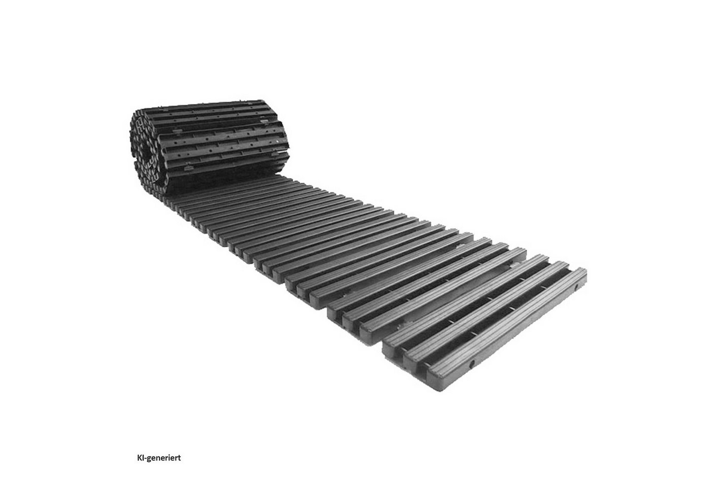 HTI-Living Gartenweg 260 cm Holzbohlenoptik Grau Bild 4