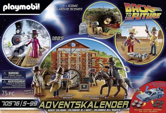 Playmobil Back to the Future Part III Kalender