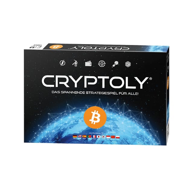 CRYPTOLY - Das Strategiespiel für die ganze Familie! Deutsche Version für 2-6 Spieler ab 8 Jahren