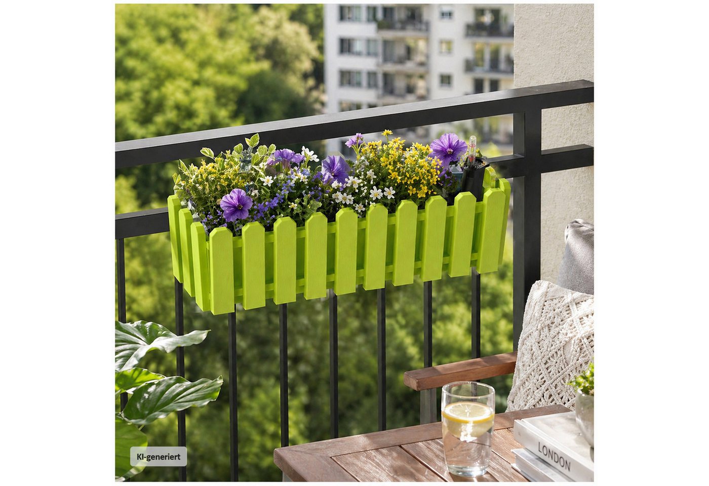 HTI-Living Pflanzgefäß mit Wasserspeicher 50 cm Nessa Bild 2