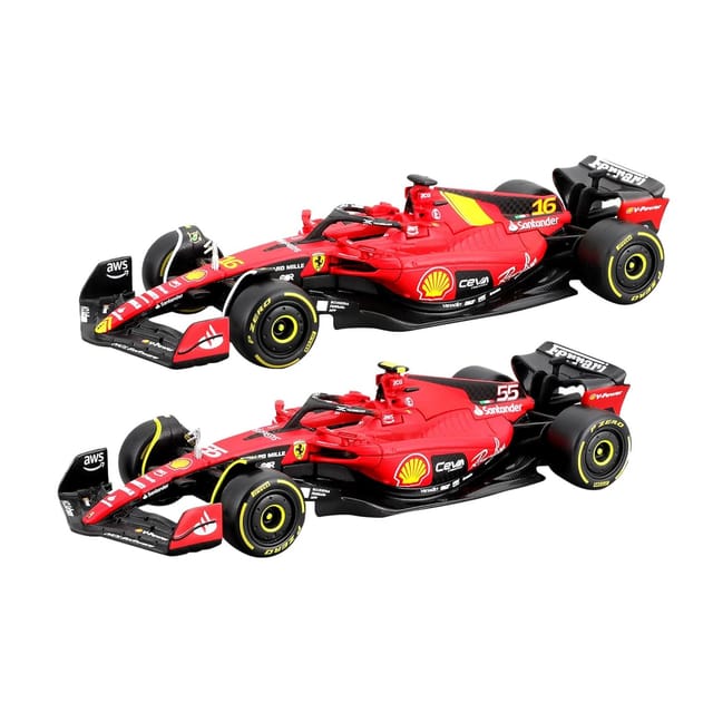 Bburago 18-36839-2 - Modellauto - Ferrari S-24 2er-Set (Maßstab 1:43)