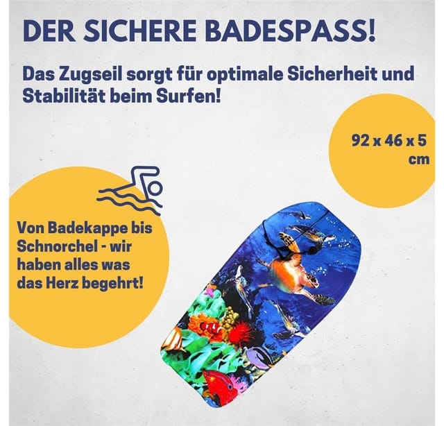 Bodyboard Schildkröte