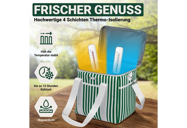 HOEL Kühltasche Grün 30L