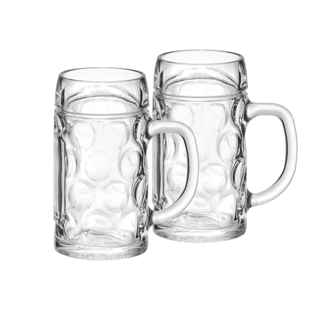 Van Well Bierkrüge geeicht München 0,5 Liter 2er Set