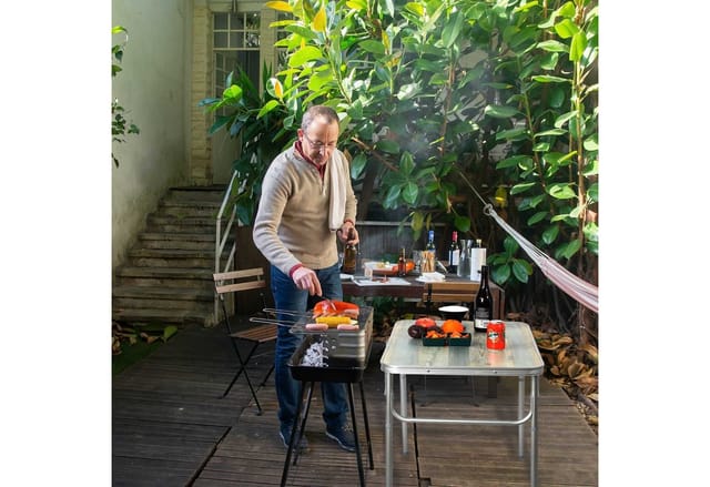 HOMECALL Campingtisch Klapptisch Gartentisch, leicht Aluminium Beistelltisch